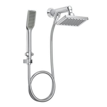 Imagem de Chuveiro Com Desviador Flex Retangular Cromado Deca