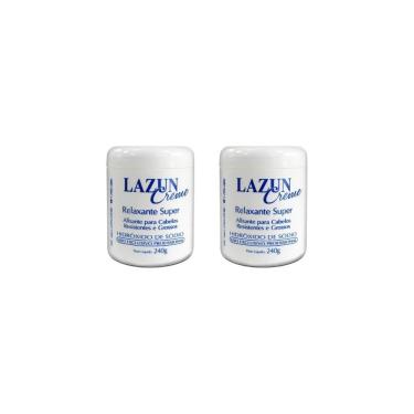 Imagem de Alisante Lazun 240G Azul-Super-Kit C/2Un