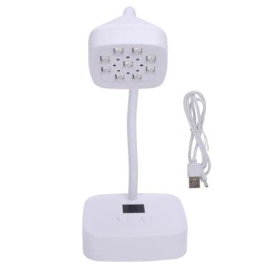 Imagem de Lâmpada de Unhas de Mini, Luz de Unhas Sem Fio para Esmalte de Gel, Secador de Unhas de Secagem Rápida Com Suporte de Pescoço, Lâmpada de Unha Recarregável para Manicure No