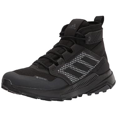 Imagem de adidas Tênis de caminhada masculino Terrex Trailmaker Gore-tex, Núcleo preto/preto/cinza escuro mesclado, 38