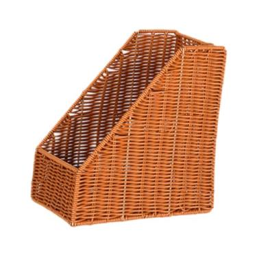 Imagem de FLCPJGV Tabela Bookshelf BookEnd Titular do jornal Exibir o organizador da revista de rack para a sala de estar da sala de aula de sala de aula de cartas de, 15cmx25.5cmx27cm