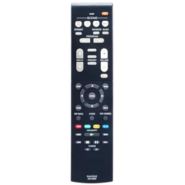 Imagem de Controle remoto de substituição RAV552 ZW44660 aplicável para receptor AV Yamaha HTR-2071 HTR-2071BL RX-V283 RX-V283BL RX-V379 RX-V381 RX-V483 HTR-4071 HTR-3069 RX-V33 83 HTRR -3071 RX-V483BL