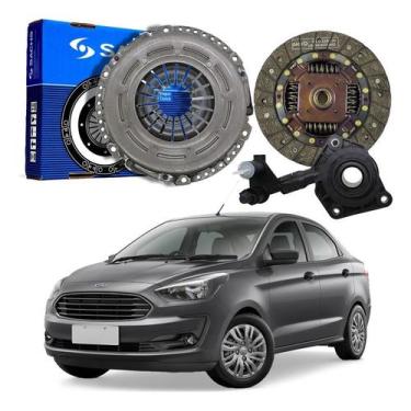 Imagem de Kit Embreagem Atuador Ford Ka 1.0 12v 3cc 2018 A 2021 - Sachs