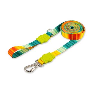 Imagem de Dog Trip Brasil Coleira Guia 10 Metros Para Cães Cachorro Adestramento Passeio Porte Grande Médio Pequeno (M, Sunset)