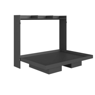 Imagem de Cama de Casal Articulável Horizontal Grafite Hanover MDP Dob