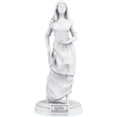 Imagem de Estátua Maria Mulambo Imagem Umbanda Candomblé (Cor Mármore)