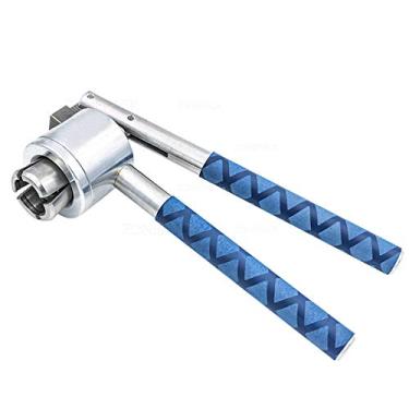 Imagem de ZONEPACK Máquina de tampar garrafas de perfume, crimpador de tampa de aço inoxidável de 13 mm, máquina de selagem manual, alicate de glândula, alça de crimpador médico, antiderrapante, frasco de