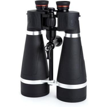 Imagem de Celestron Binóculos 72031 SkyMaster Pro 20 x 80 mm à prova d'água com proteção blindada de borracha, lente multirevestida, vidro prisma BaK-4 e estojo de transporte de luxo, preto