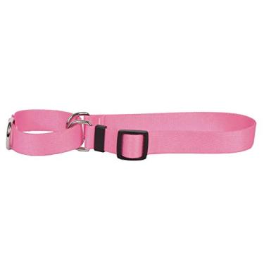 Imagem de Yellow Dog Design Coleira para cães martingale lisa simples rosa claro serve para pescoço 23 a 30 cm, PP/3/4