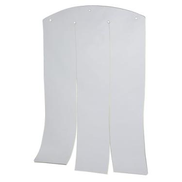 Imagem de TRIXIE Porta de Cachorro de Vinil Transparente, Resistente ao Clima, Medidas 38 x 55 cm, Compatível com TRIXIE 39533, Protege contra Vento, Chuva e Frio, Plástico Transparente