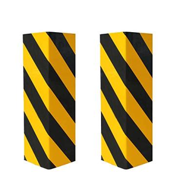 Imagem de GUEQUITLEX Protetor de parede para garagem, protetor de canto de espuma para estacionamento – protetor de borda de parede protege seu carro – parede de garagem – borda de canto de parede e protetores de canto