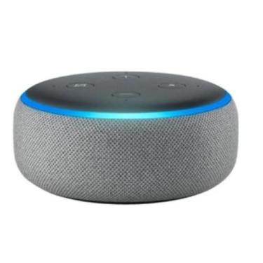 Imagem de Smart Speaker Amazon Alexa Echo Dot 3 Lacrada/Original - A.R Variedade