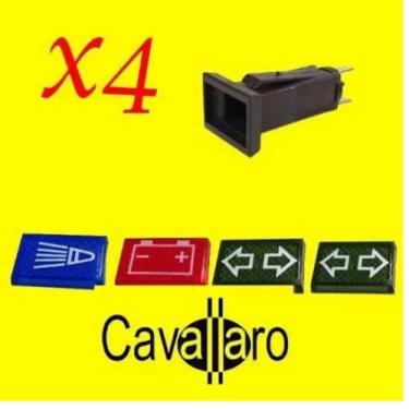 Imagem de Kit C/ 4 Lentes Vigia Painel Antigo Mb C/ Soquetes E Lampada - Cavalla