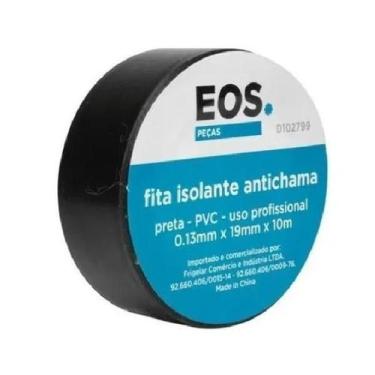 Imagem de Fita Isolante 3Mm X 19Mm X 10M Eos - Material Instalacao