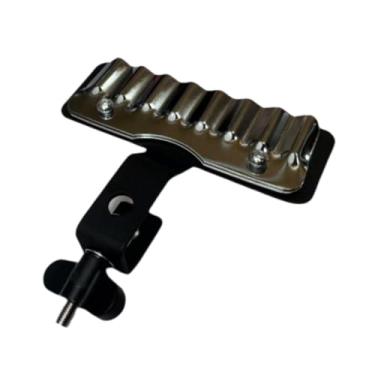 Imagem de menolana Acessório de bateria Crasher Percussion Presentes para bateristas Superfície de jogo de aço com efeito sonoro profissional para palco, concerto, show, M