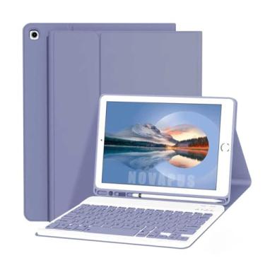 Imagem de Capa De Teclado Sem Fio Bluetooth Para Samsung Tab S7/s8