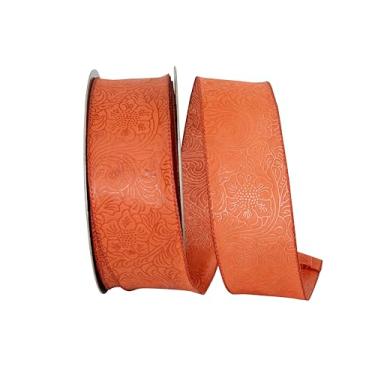 Imagem de Reliant Ribbon Fita de borda com fio em relevo em rolo de folha, ferrugem