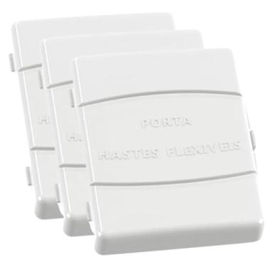 Imagem de Estojo Organizador para Porta Cotonete Hastes 3 Und (Transparente)