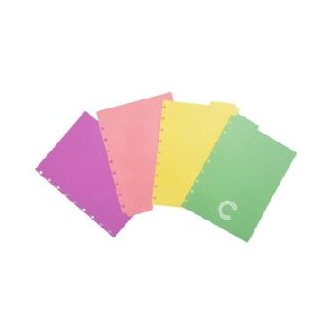 Imagem de Divisórias Pastel Médio Caderno Inteligente