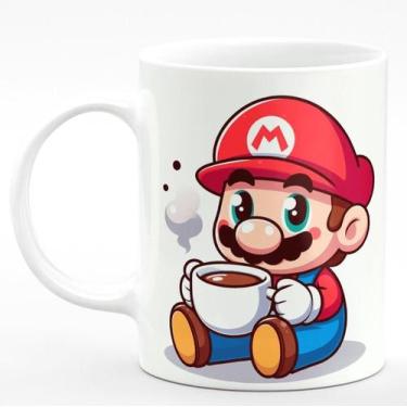 Imagem de Caneca de Porcelana Super Mario 325ml Coffee Smell - PRMUG