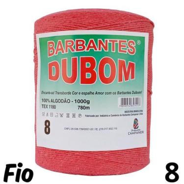 Imagem de Barbante Dubom Melancia - 1 Kg - Fio 8 - 780m - Barbantes DUBOM