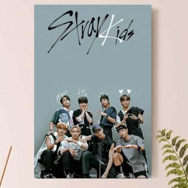 Imagem de Placa Quadro Decorativo - S.tra.y Ki.d.s - (Stray_06)