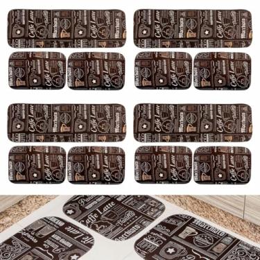 Imagem de Tapetes de Cozinha Kit 04 Jogos com 3 Peças cada Antiderrapante Revenda