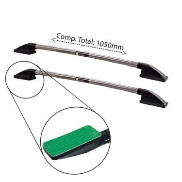 Imagem de Rack Teto Longarina Duster Oroch Express 2021 2022 Grafite - CCF