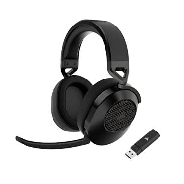 Imagem de Corsair HS65 Wireless Multiplatform Gaming Headset with Bluetooth - Dolby Audio 7.1 - Omni-Directional Microphone - iCUE Compatible - PC, Mac, PS5, PS4, Mobile - Carbon