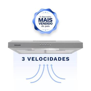 Imagem de Depurador Exaustor Slim 60Cm Inox DPS162IX Suggar 220V, DPS162IX, 220V