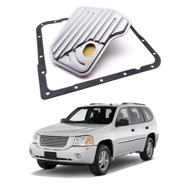 Imagem de TRANSPEED Filtro de óleo de transmissão automática 4L60E 24208576 24208465 e junta de cárter de óleo para GM Chevy GMC Silverado 1500 Tahoe Savana Sierra Cadillac