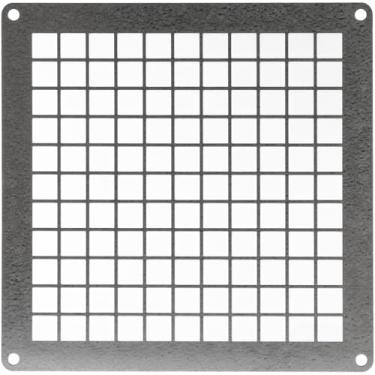 Imagem de Repa Market Grade de ventilação retangular de aço galvanizado de 15 cm x 15 cm - Proteção de ventilação de entrada e saída - Malha de proteção de escape de fornecimento de ar de metal universal -