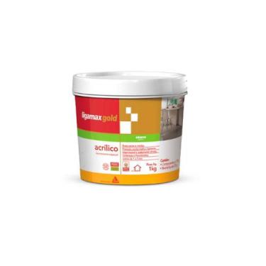 Imagem de Rejunte Acrilico Ligamax Gold (ab) Cinza 1 Kg - Sika
