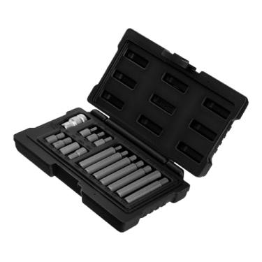 Imagem de Stels Jogo de Bits Sextavados 15 Peças – Haste Sextavada 10 mm, Aço Cromo-Vanádio CrV