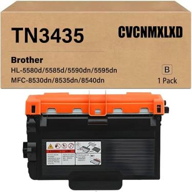 Imagem de TN3435 Cartucho de Toner Preto Compatível de Alto Rendimento para Brother HL-5580d/5585d/5590dn/5595dn, MFC-8530dn/8535dn/8540dn – Imprime até 12.000 Páginas, à Prova de Vazamentos