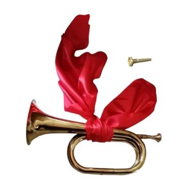 Imagem de menolana Trompete Instrumento Musical Instrumento de de Metais Trompete para Apresentações em Festivais Estudantes