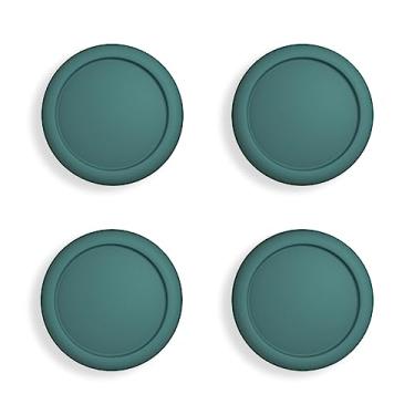 Imagem de eXtremeRate Capas Para Joystick Playvital Switch, Joysticks, Capa De Silicone Joysticks Analógicos Lite E Oled - Verde-Escuro