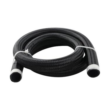 Imagem de YRMST Mangueira De Combustível 20 Pés E 5 Pés, Cpe, Nylon Trançado, Aço Inoxidável, Radiador Óleo Transmissão, Bomba Refrigerante, Gás, Vácuo Exaustão, Linha Hidráulica A Diesel (Não Para E85)