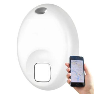 Imagem de Mini Rastreador Inteligente GPS Localizador Para Apple IOS - DS, Branc
