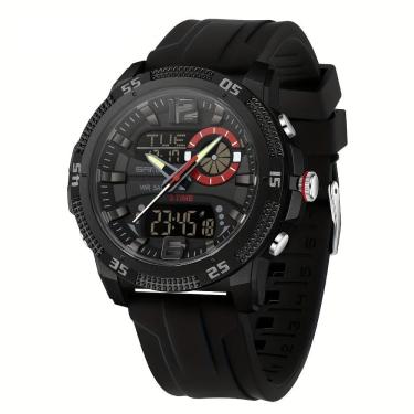 Imagem de Relógio Masculino Moda Quente Tendência Eletrônico Horário Duplo