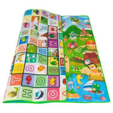 Imagem de Tapete De Atividades Tatame Infantil 200X180 Dupla Face - L W