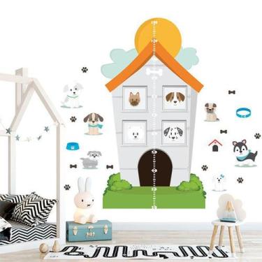Imagem de Régua de Crescimento Infantil Hotel de Cachorros - TACOLADO, 01 Kit In