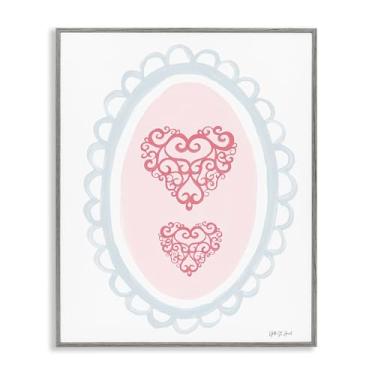 Imagem de Stupell Industries Design de arte giclée emoldurado cinza Coquette feminino por Yvette St. Amant, 14 x 11