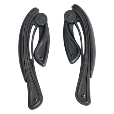 Imagem de oshhni Braços ajustáveis ​​para cadeira de escritório com almofadas, apoios de braços para cadeira gamer, peça de reposição elegante, peças para cadeiras de, Espessamento