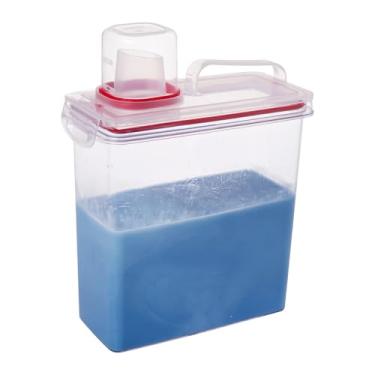 Imagem de Pote Dispenser 3L Hermético com Bico Direcionador, Dosador e Travas Plasútil