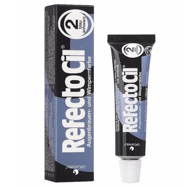 Imagem de Tinta para sobrancelha Refectocil Preto Azulado 2.0