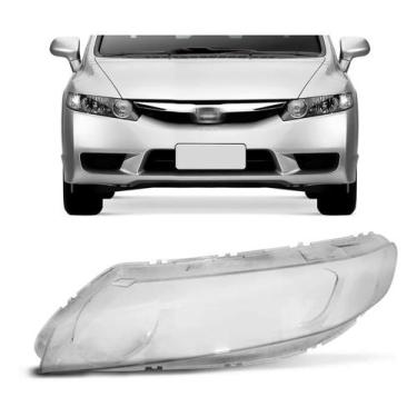 Imagem de Lente Farol New Civic  2013 até 2018  Lado Esquerdo Motorista - RF