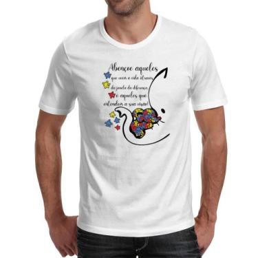 Imagem de Camiseta Unissex Autismo Abencoe janela da diferenca - Alearts, EG