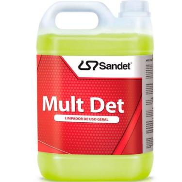 Imagem de Mult Det Limpeza Interna De ôNibus Automóveis Aviões 5l - Sandet