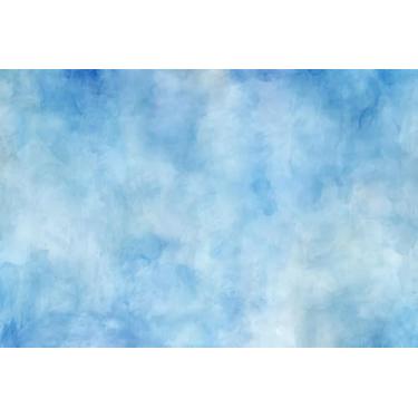 Imagem de Quadro Decorativo com Estampa Blues Texture Abstract 30 x 30 Papel 3 unidades